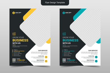 Creative Corporate & Business Flyer Brochure Template Design