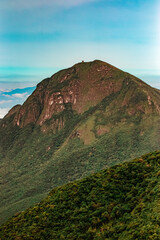 Vista para Pico Ciririca serra do ibitiraquire no Paraná Brasil