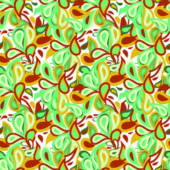 Paisley seamless pattern. Vintage vector ornament template. Great for fabric, invitation, background, wallpaper, decoration, packaging or any desired idea.