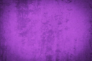 Purple concrete wall consisting of cement, stone texture