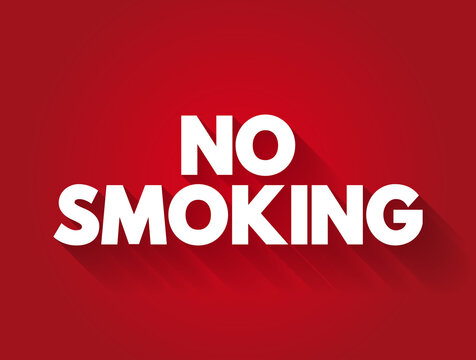 No smoking text quote, health concept background