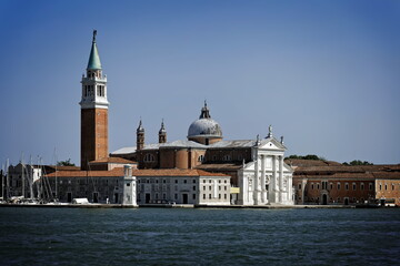 Fototapeta na wymiar Basilica of San Giorgio Maggiore in Venice