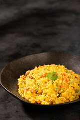 Cuscuz. Typical food from northeastern Brazil.
