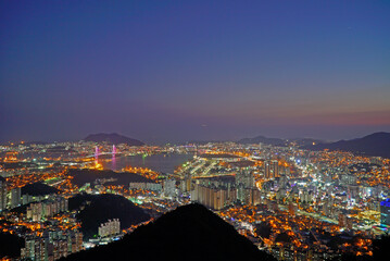 Obraz premium 부산의 야경