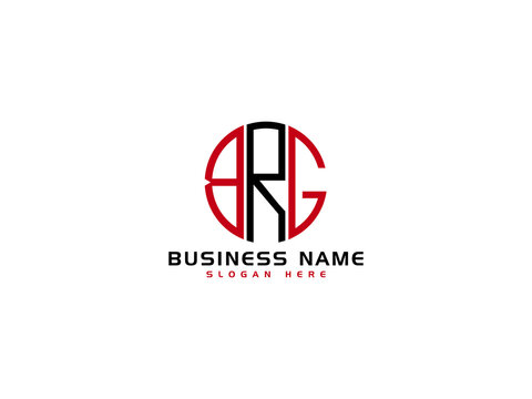 Letter BRG Logo Icon Vector Image Design For New Business