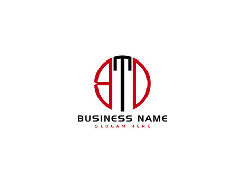 Letter BTD Logo Icon Vector Image Design For New Business