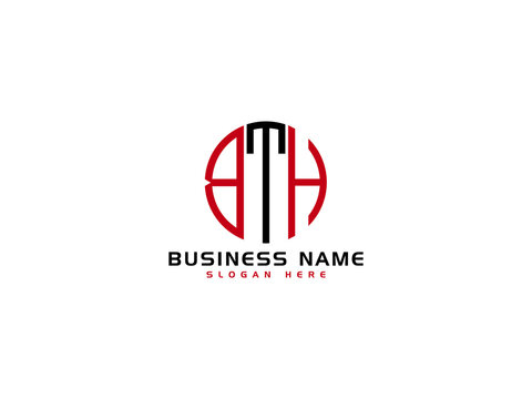 Letter BTH Logo Icon Vector Image Design For New Business