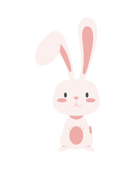 Obraz premium cute rabbit animal