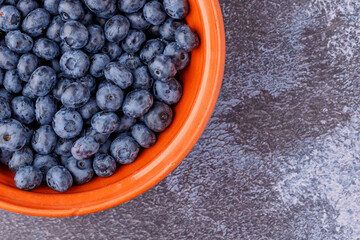 Fresh blueberry background. Blueberry Texture Close Blueberry Antioxidant Organic Superpeed Bowl Concept Healthy Nutrition