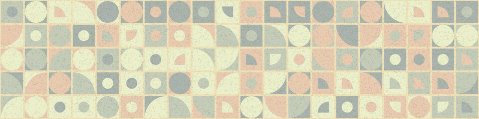 Abstract Geometric Pattern generative computational art illustration