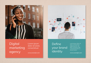 Digital Marketing Poster Layouts