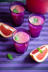 Grapefruit lemonade