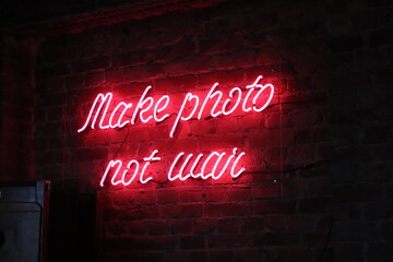 Obraz premium sign on wall