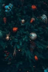 Fototapeta na wymiar christmas tree