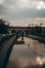bridge over the river