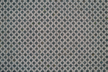 Grey mesh - pattern. 