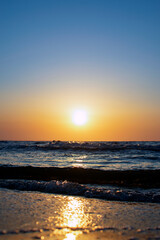 Sunset over the Baltic Sea