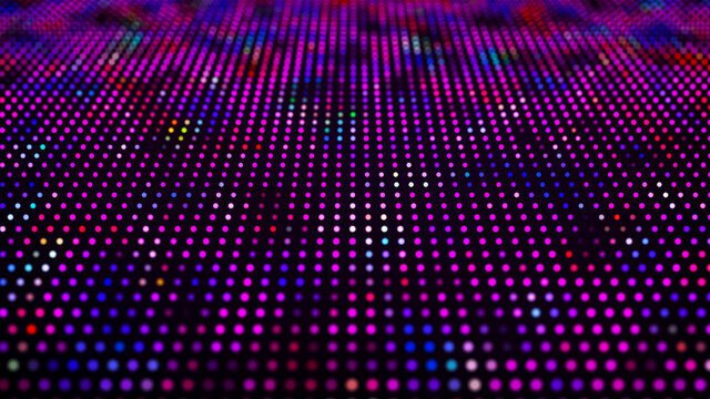 Technology background. Futuristic illustration. Wave of particles.Binary computer code Background. 3D rendering.