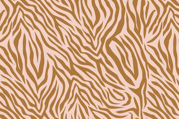 Zebra skin afro print seamless pattern. Abstract girlish fashion animal print.
