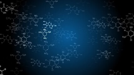 scientific formulas and calculations in physics, mathematics Science and education Loop background. E learning Education Internet Technology Webinar Online Courses. Creative idea and innovation.. - Powered by Adobe