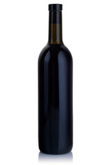 a bottle of red wine