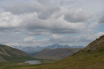 landscape with clouds