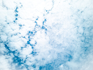 beautiful sky for background on  bright white day