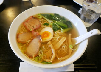 中華街のラーメン