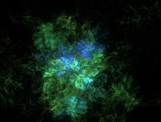 Imaginatory fractal background generated Image