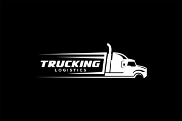 Truck logo template, Perfect logo for business related to automotive industry.