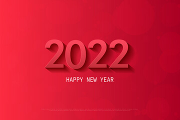 2022 happy new year background.