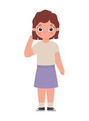 Obraz premium caucasian female smiling