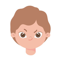 Obraz premium brave male child