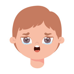 Obraz premium young man crying