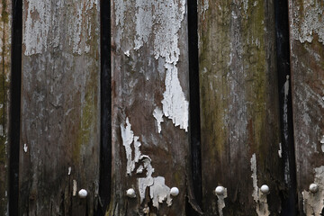 古い板壁