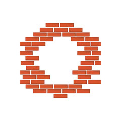 hole with bricks