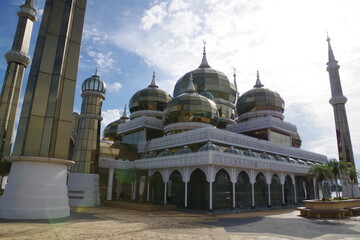 マレーシア　クアラトレンガヌのクリスタルモスク