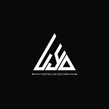 LYD letter logo creative design. LYD unique design