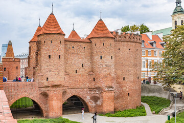 The Warsaw Barbican (Polish: barbakan warszawski) is a barbican (semicircular fortified outpost) in Warsaw, Poland,