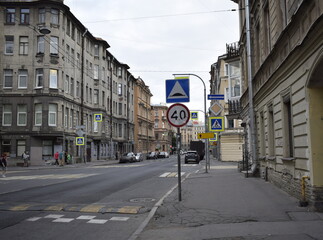 street in the town