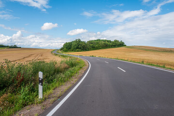 road in the countryside