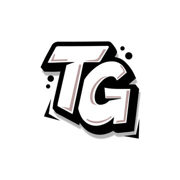 Premium Vector | Tg logo monogram vector template