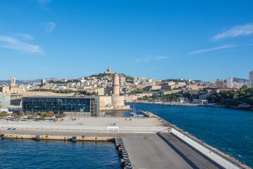 discovery of the harbor of Marseille and the islands of the region, France