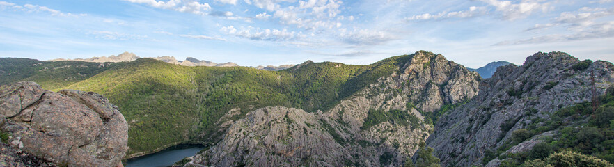 Fototapeta premium discovery of the island of beauty in southern Corsica, France