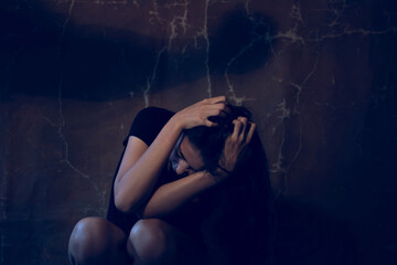 Stop violence against, Stop Sexual abuse Concept. Women international women's day