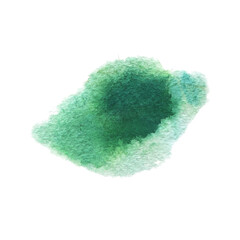 Fototapeta premium Watercolor Vector Paint Stain. Realistic Hand drawn wet bhush stroke.