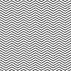 Seamless abstract pattern with black zigzag lines on white background.
