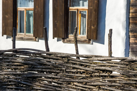 fence of the Cossack courtyard