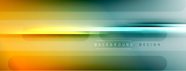 Abstract background - lines composition created with lights and shadows. Technology or business digital template. Trendy simple fluid color gradient abstract background with dynamic