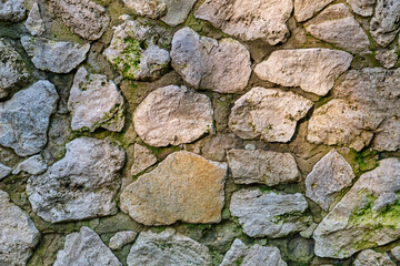 old rock stone wall texture